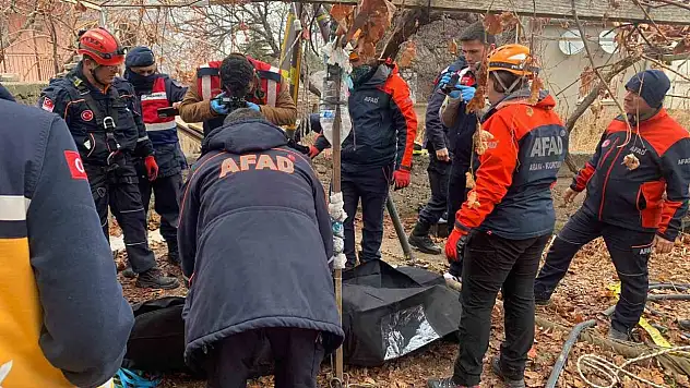 Su kuyusuna düşen kadından acı haber geldi