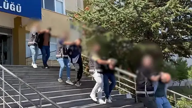 Kayseri'de korku salan 4 şüpheli tutuklandı!