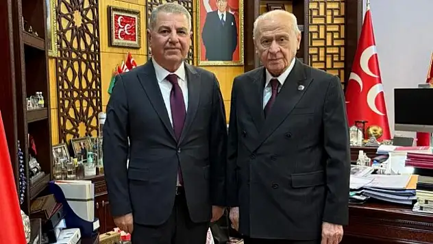 Süleyman Korkmaz, Genel Başkan Bahçeli'yi ziyaret etti!