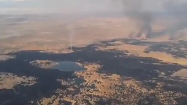 Kayseri'nin Kuş Cenneti 3 gün boyunca yandı!
