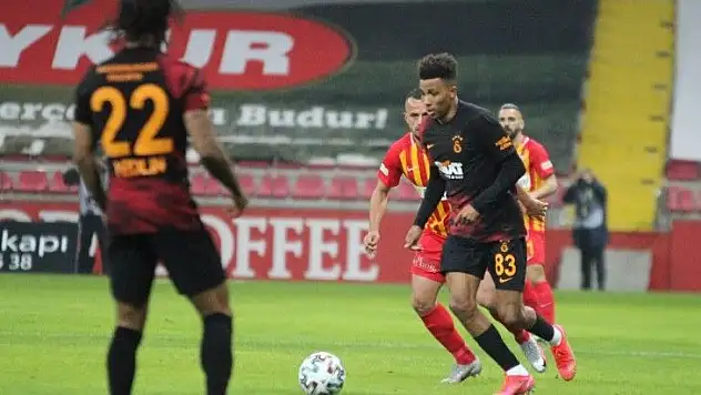 Süper Lig: Kayserispor: 0 - Galatasaray: 1 (İlk yarı)