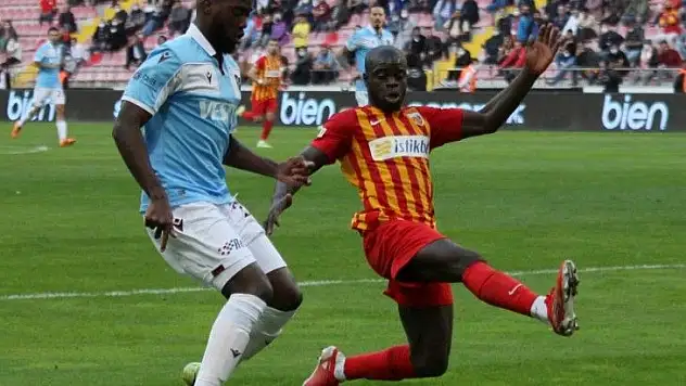 Kayserispor: 1 - Trabzonspor: 2