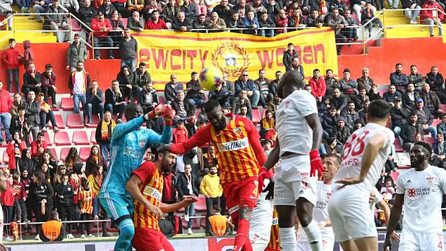 Kayserispor: 1 - Sivasspor: 4  