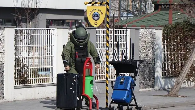 Şüpheli valiz boş çıktı