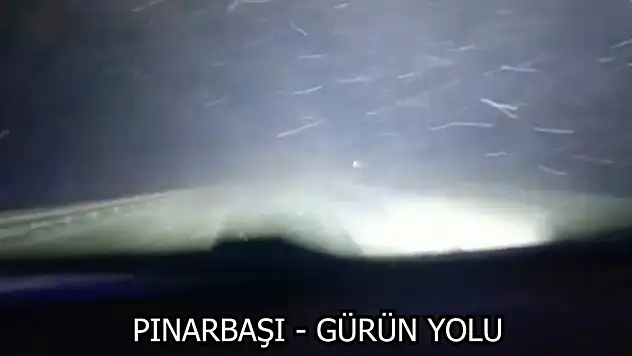 Sürücüler dikkat! Kayseri'de hangi yollar açık hangi yollar kapalı!