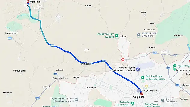 Sürücüler dikkat! Kayseri istikameti kapatıldı, alternatif yol açıklandı