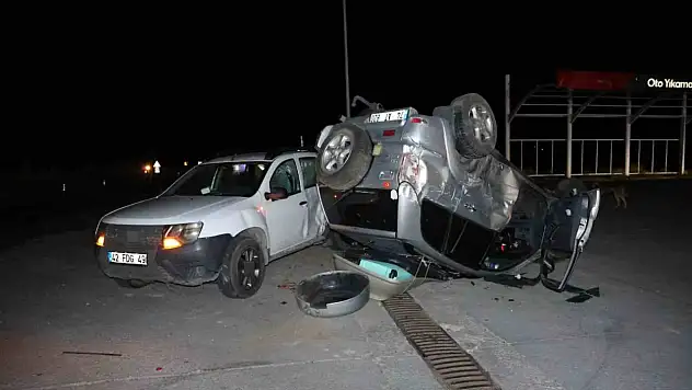 Kayseri-Avanos kara yolunda kaza