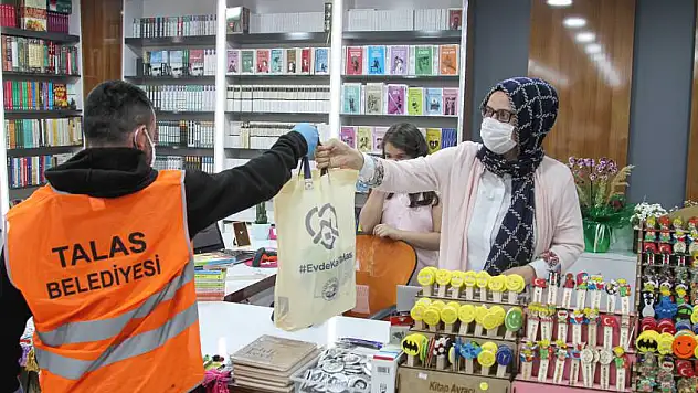 Talas belediyesi Koronavirüsle Mücadelede Hız Kesmiyor