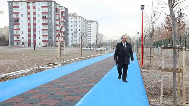 Talas Belediyesi'nden bisiklet yolu atağı