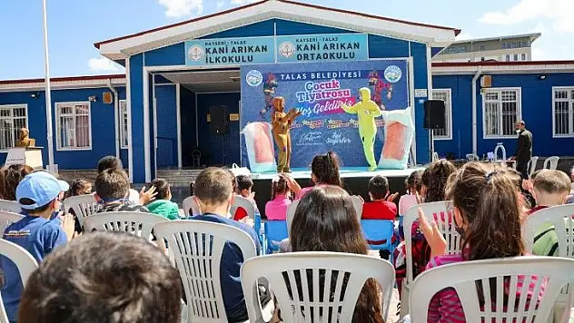 Talas Belediyesi'nden çocuklara yönelik eğitici ve kültürel etkinlik