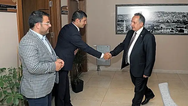 Talas Belediyesi personelleri bayramlaştı
