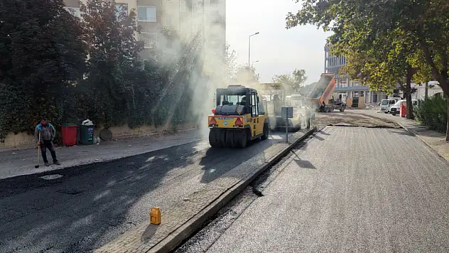 Talas Belediyesi üç caddeyi yeniledi!