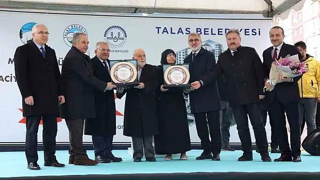 Hayırseverler iş başında! Talas Büyükperdah Camii açıldı...
