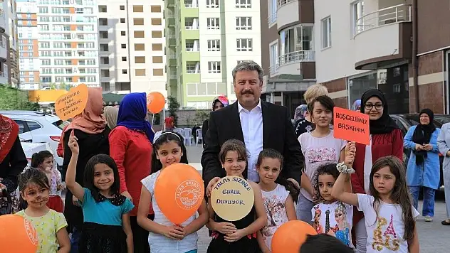 Talas Papatya Mahallesinde park açılışı yapıldı