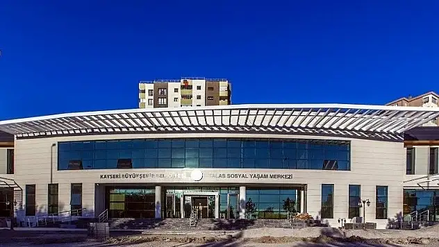 Talas Sosyal Yaşam Merkezi açılış için gün sayıyor
