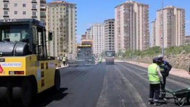 TALAS'TA ASFALT SEZONU BAŞLADI