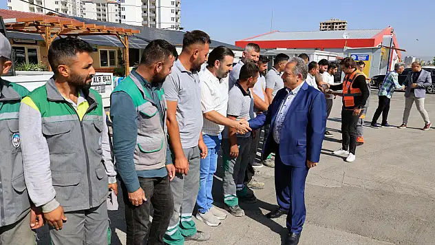 Talas'ta bayram sonrası ilk mesai