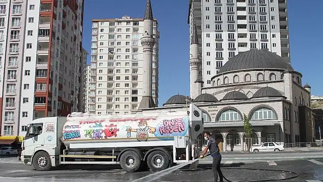 Talas'ta cuma hazırlıkları tamamlandı