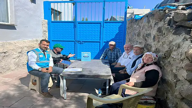 Talas'ta dikkat çeken sosyal destek: İhtiyaçlar evlerde belirleniyor