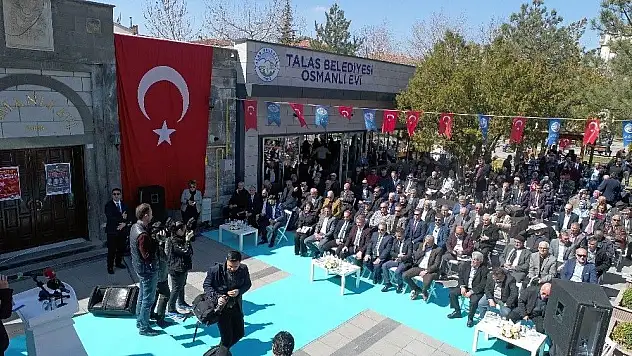 Talas'ta 50 hizmetin toplu açılışı yapıldı