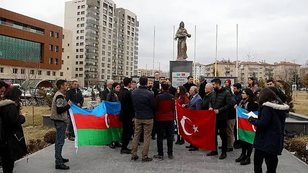 Talas'ta Hocalı Şehitleri Unutulmadı