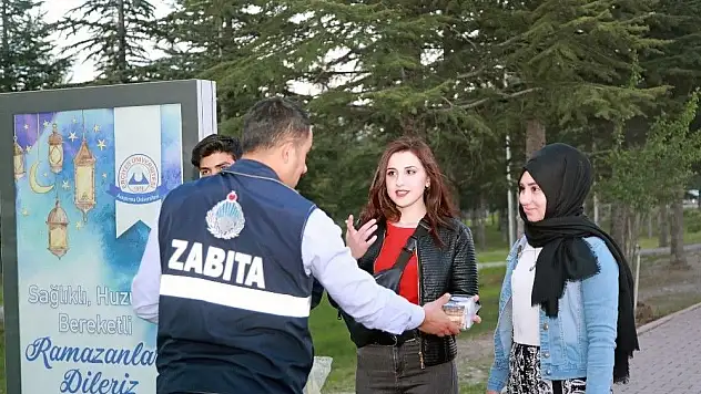 Talas'ta İftara Yetişemeyenlere İftariyelik