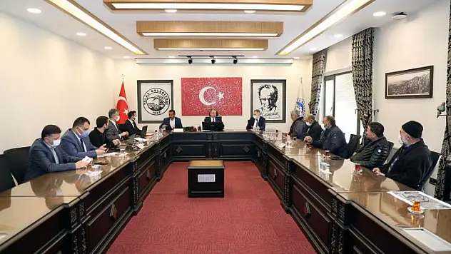 Talas'ta Kepez zirvesi! Ne konuştular?