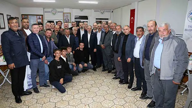 Başkan Yalçın muhtarlarla Reşadiye'de buluştu