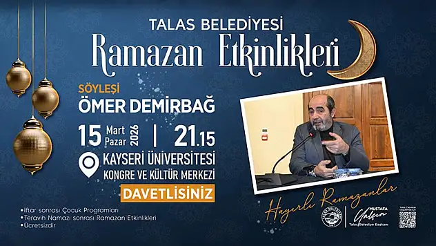 Talas'ta Ramazan'ın son haftasında neler yapılacak?