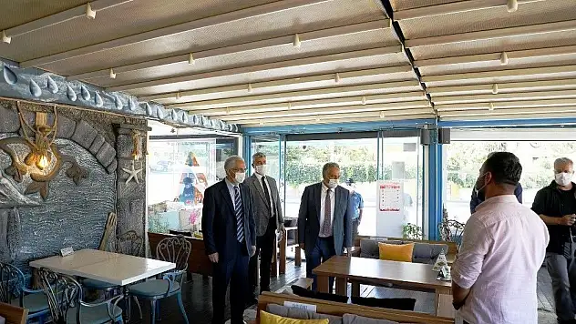 Talas'ta 'sağlık için hepimiz için' denetimi yapıldı