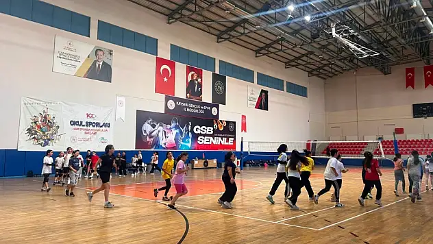 Talas'ta Yaz Spor Okulları'na yoğun ilgi