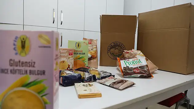 Talas'tan çölyak hastalarına destek