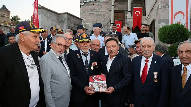 Talas'tan Kıbrıs gazilerine vefa eseri