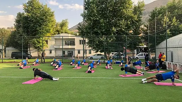 Talasgücü sezonun ilk idmanını yaptı
