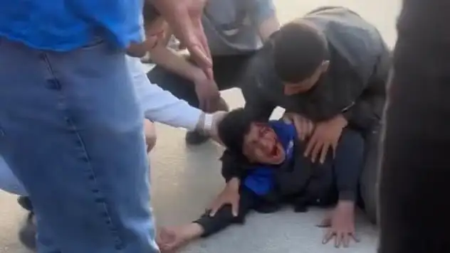 Talihsiz kaza: Havada takla attı, bisikleti ikiye bölündü