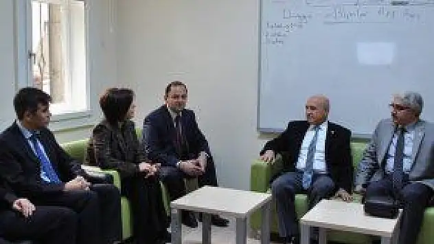 TAMER, RUH SAĞLIĞI MERKEZİ'Nİ ZİYARET ETTİ