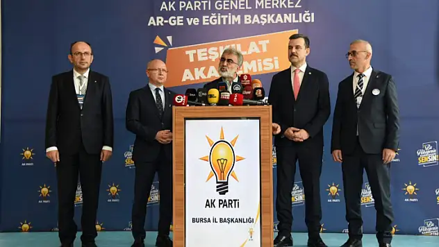 Taner Yıldız Bursa'da konuştu