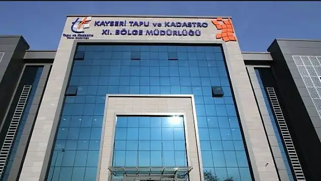 Tapu ve Kadastro Kayseri Bölge Müdürlüğünden dikkat çeken ihale
