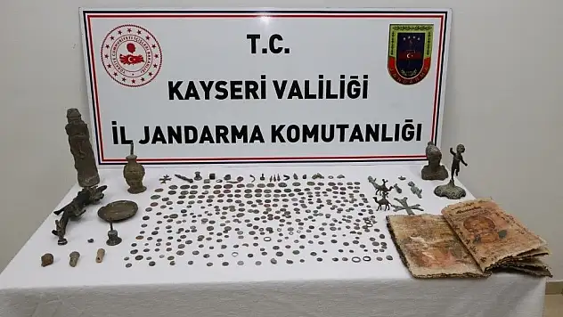 Tarihi eser operasyonunda 10 kişi gözaltına alındı
