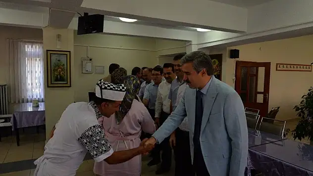 Tarım İl Müdürü Kayacan personel ile bayramlaştı