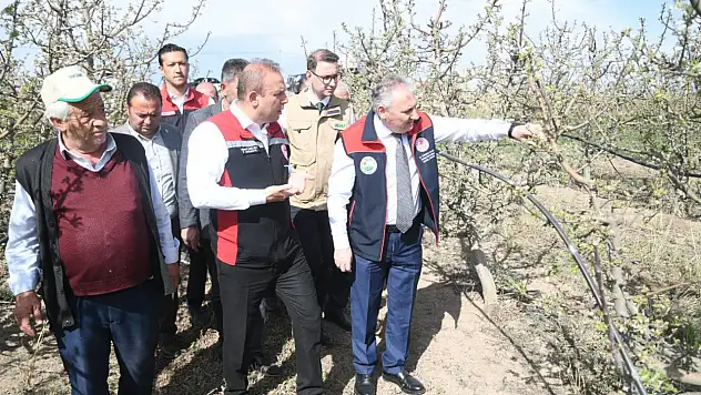 Tarım Reformu Genel Müdürü doğal afet için Kayseri'ye geldi!