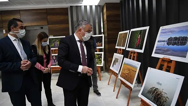 '11. Tarım ve İnsan Fotoğraf Sergisi' İl Müdürlüğü Hizmet Binasında sergilenmeye başlandı