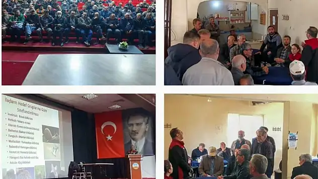 Tarımda yanlış ilaca son: Kayseri'de eğitim başladı