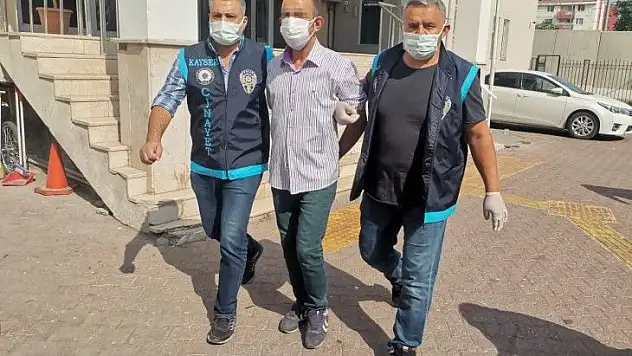 Cinayetten tutuklandı