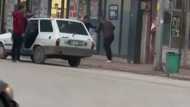 Küfürleşme kanlı bitti