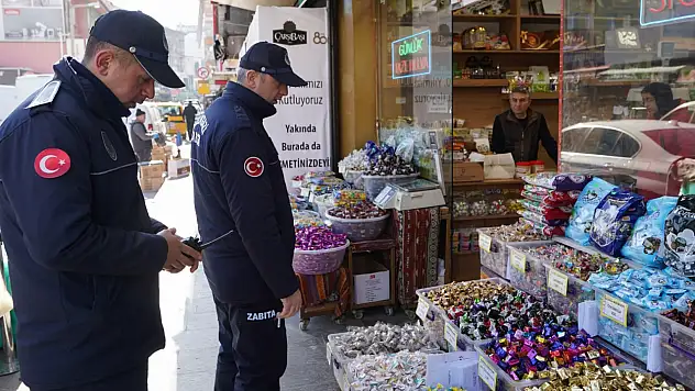 Tatlı, şeker ve çikolatalara denetim