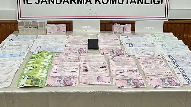 Tefeci operasyonu! Paralar ile yakalandı