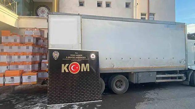 5 milyon 940 bin dal boş makaron ele geçirildi