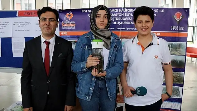 Tekden Fen ve Anadolu Lisesi'nde Bilim Şenliği düzenlendi
