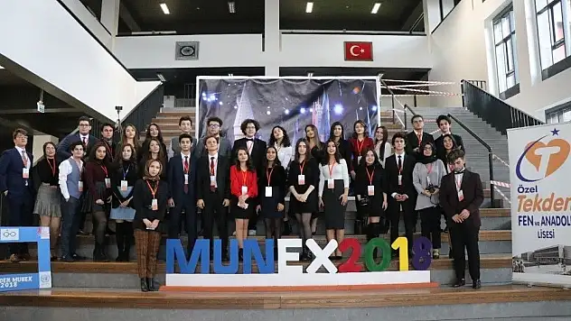 Tekden Koleji'nde 'Model Birleşmiş Milletler Simulasyon' konferansı
